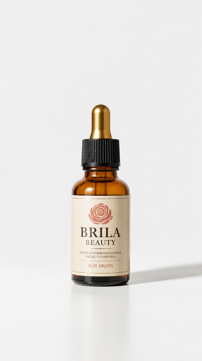 Brilla Beauty Golden Drops — Gotas Autobronceadoras