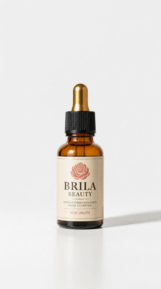 Brilla Beauty Golden Drops — Gotas Autobronceadoras