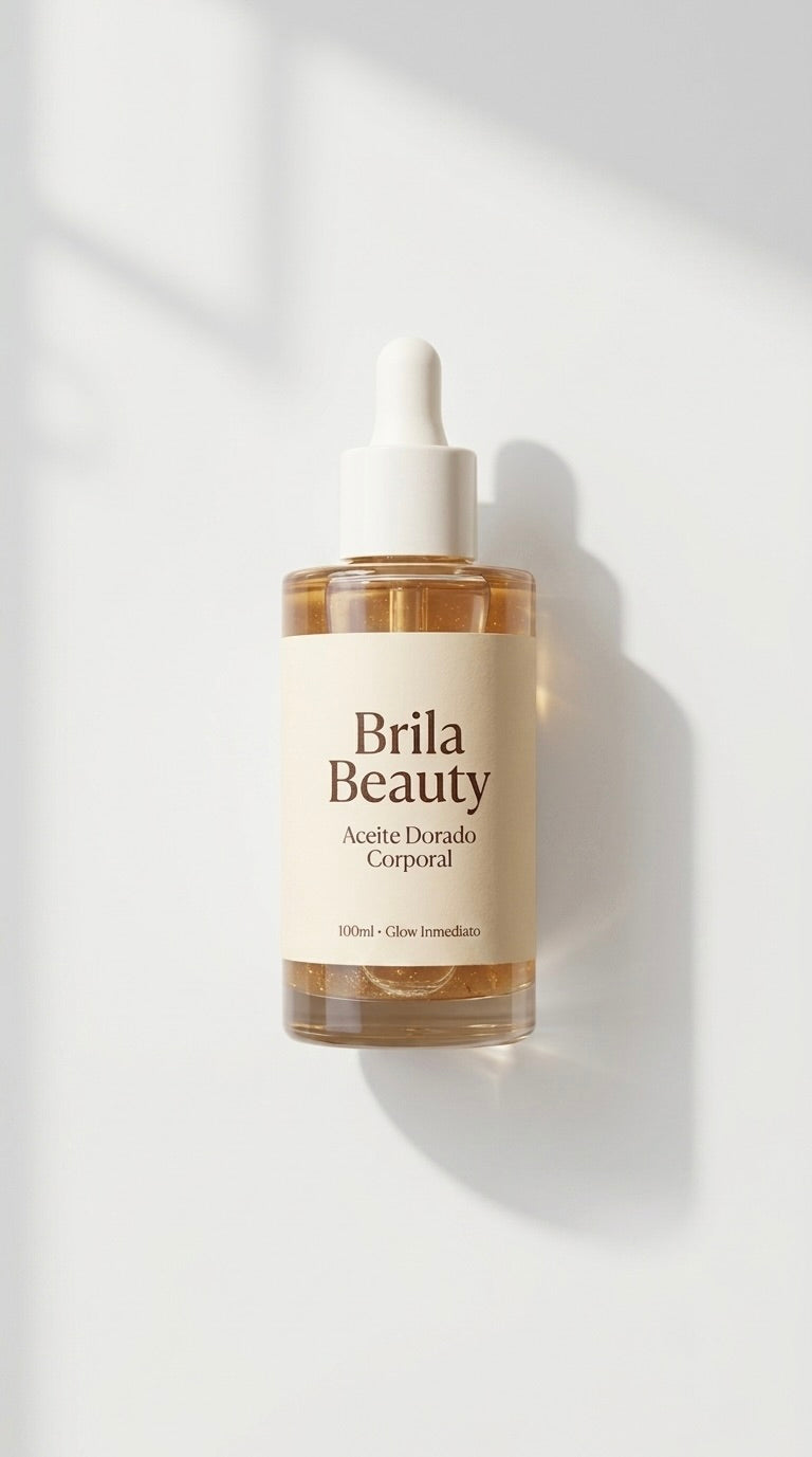 Brila Beauty Aceite Dorado Corporal — Resplandor Inmediato