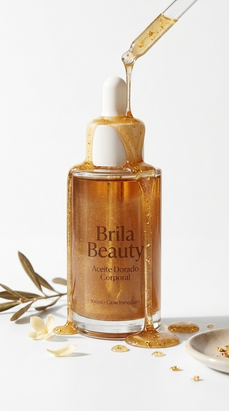 Brila Beauty Aceite Dorado Corporal — Glow Inmediato